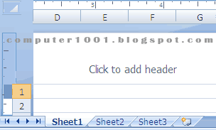 page layout view excel